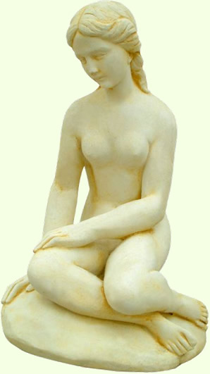 Marble statue prue